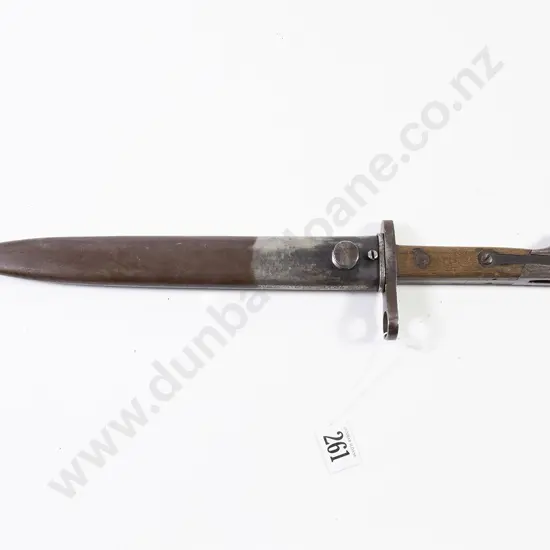 Turkish M1935 Leaf-Sprint Bayonet