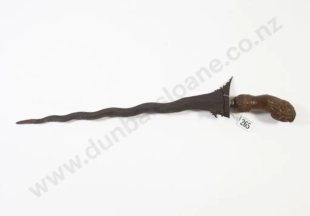 Malay Ceremonial Kris Dagger Image 1++