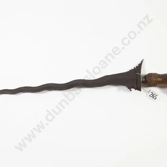Malay Ceremonial Kris Dagger