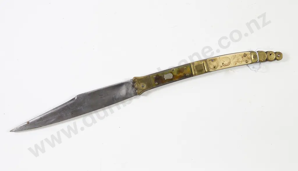 French made Navaja style Folding Knife Image 1++