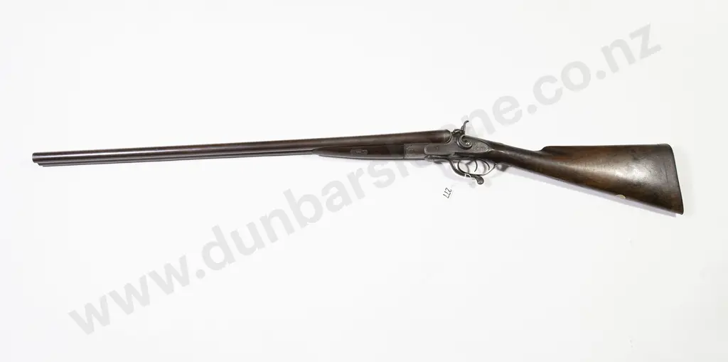 Late C19th English 12g Side by Side Shotgun Image 1++
