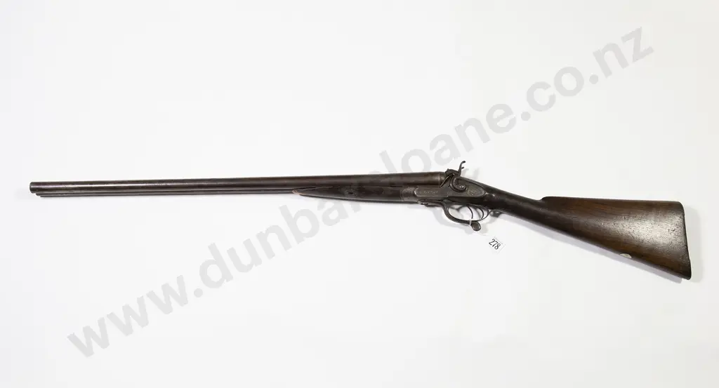 Late C19th 12g Side By Side Shotgun Image 1++