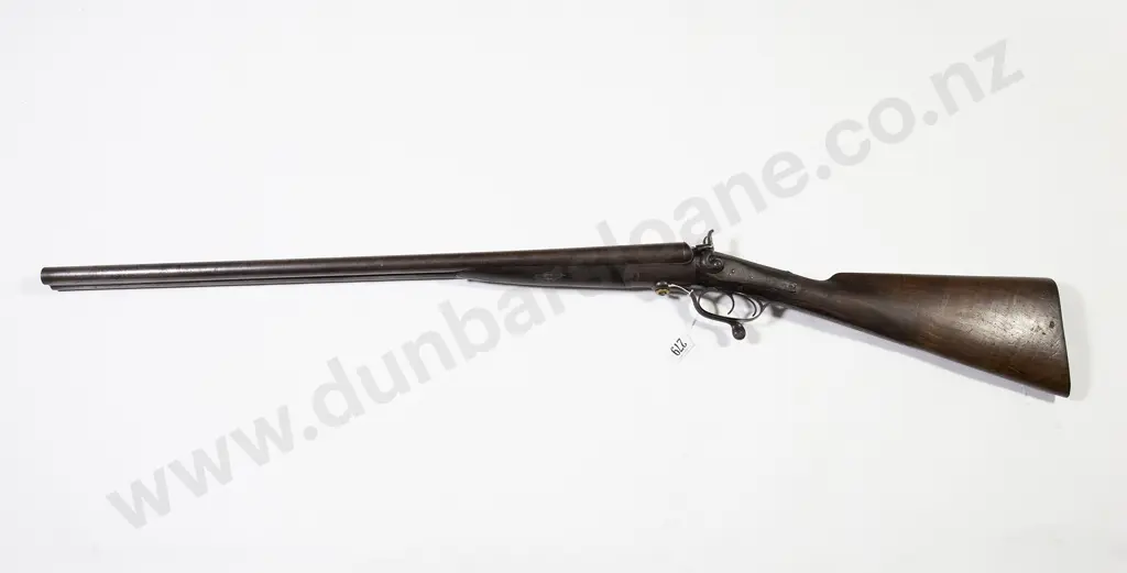Late C19th English 12g Side by Side Shotgun Image 1++