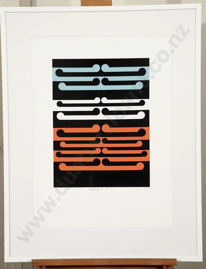 Gordon Walters (1919-95) - Painting No. 7. Image 1++