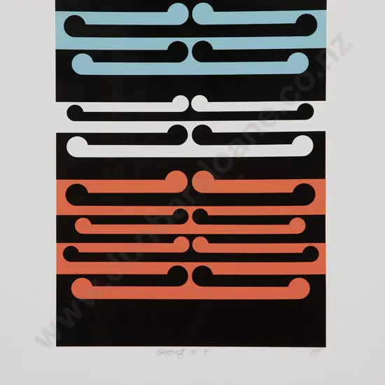 Gordon Walters (1919-95) - Painting No. 7.