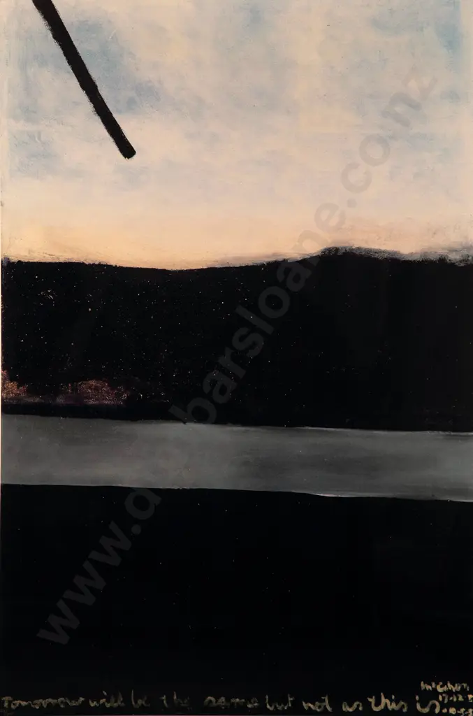 Colin McCahon (1919-87) - Tomorrow will be the same but not as this Image 1++