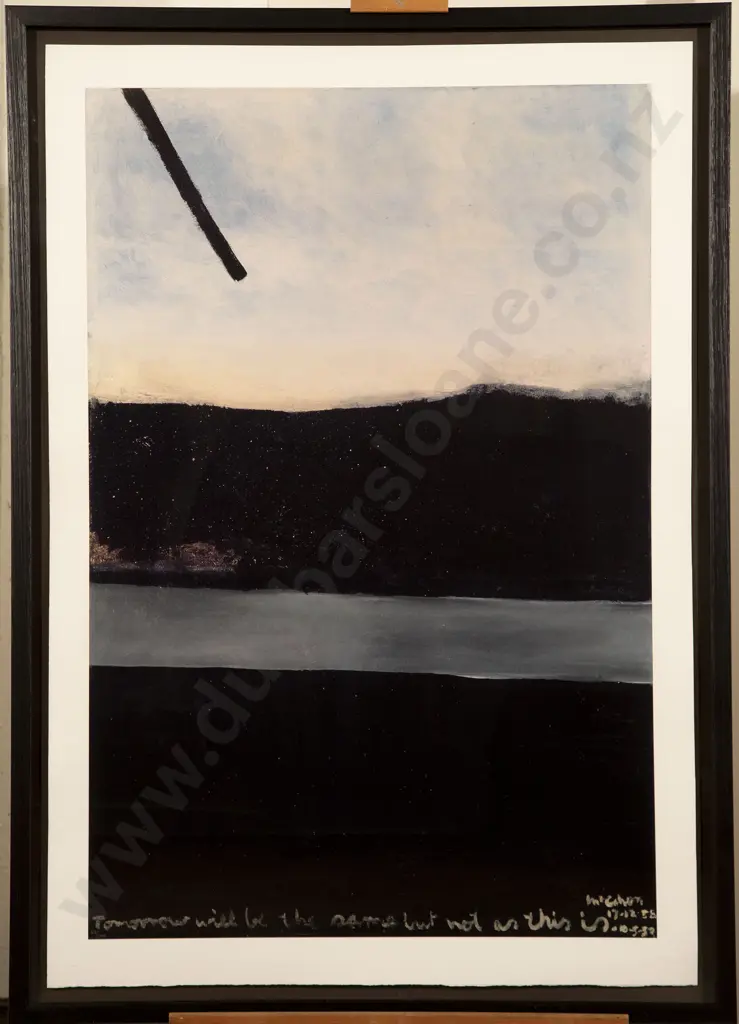 Colin McCahon (1919-87) - Tomorrow will be the same but not as this Image 1++