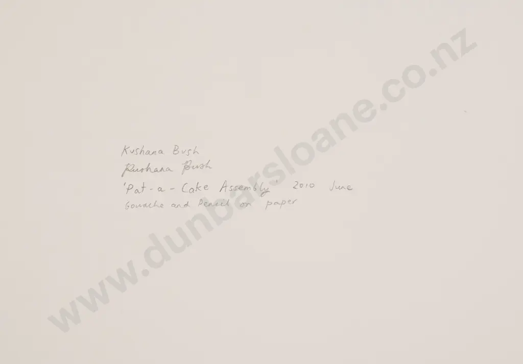 Kushana Bush (b 1983) - Pat-a-Cake Assembly Image 1++