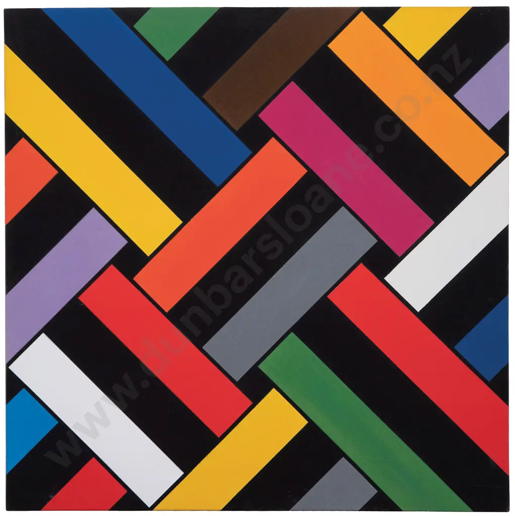 Ian Scott (1945-2013) - Small Lattice No. 45 Image 1++