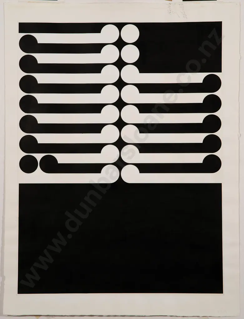 Gordon Walters (1919-95) - Koru 1959/73 Image 1++