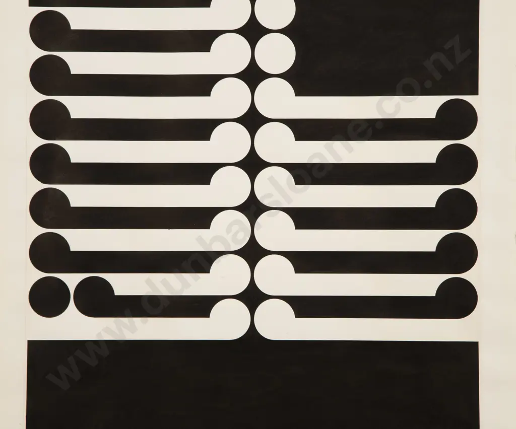 Gordon Walters (1919-95) - Koru 1959/73 Image 1++
