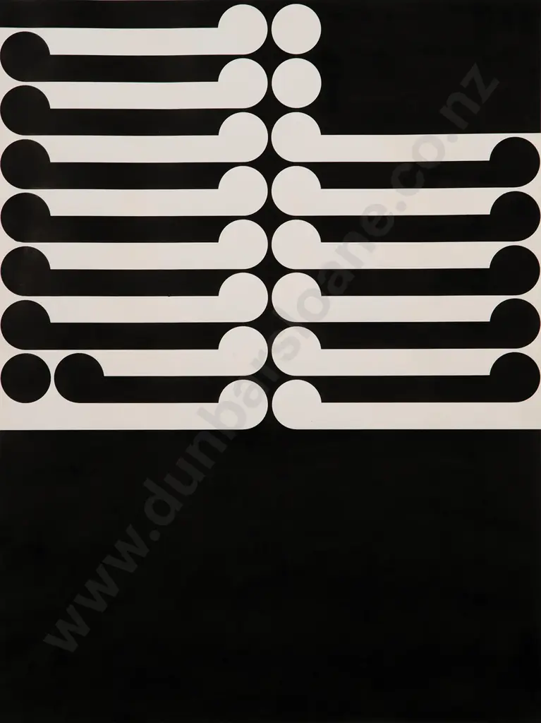 Gordon Walters (1919-95) - Koru 1959/73 Image 1++