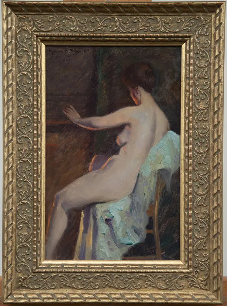 Raymond McIntyre 	(1879-1933) -  After the Bath Image 1++