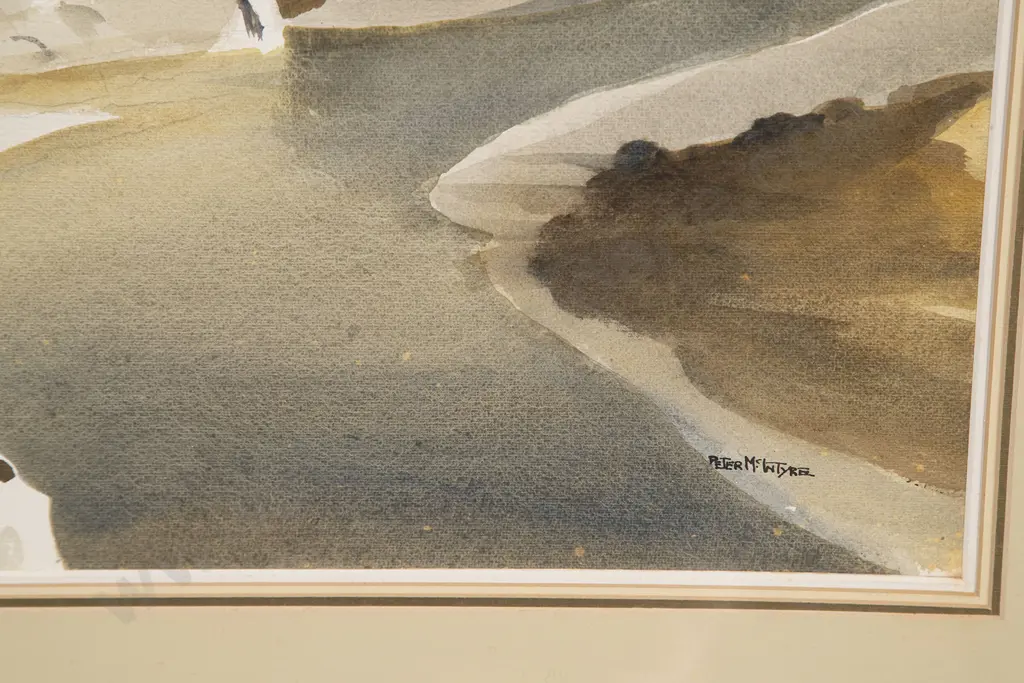 Peter McIntyre (1910-95) - Rangitikei River Image 1++