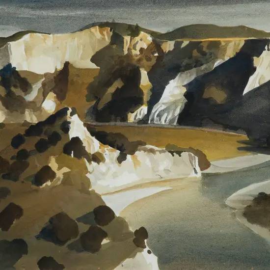 Peter McIntyre (1910-95) - Rangitikei River