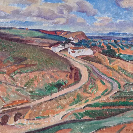 Francis McCracken (1879-1959) - Spanish Landscape