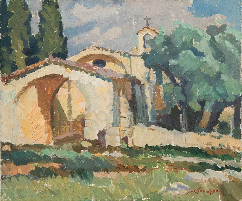 Sydney Lough Thompson (1877-1973) - Notre Dame de Brusc Image 1++