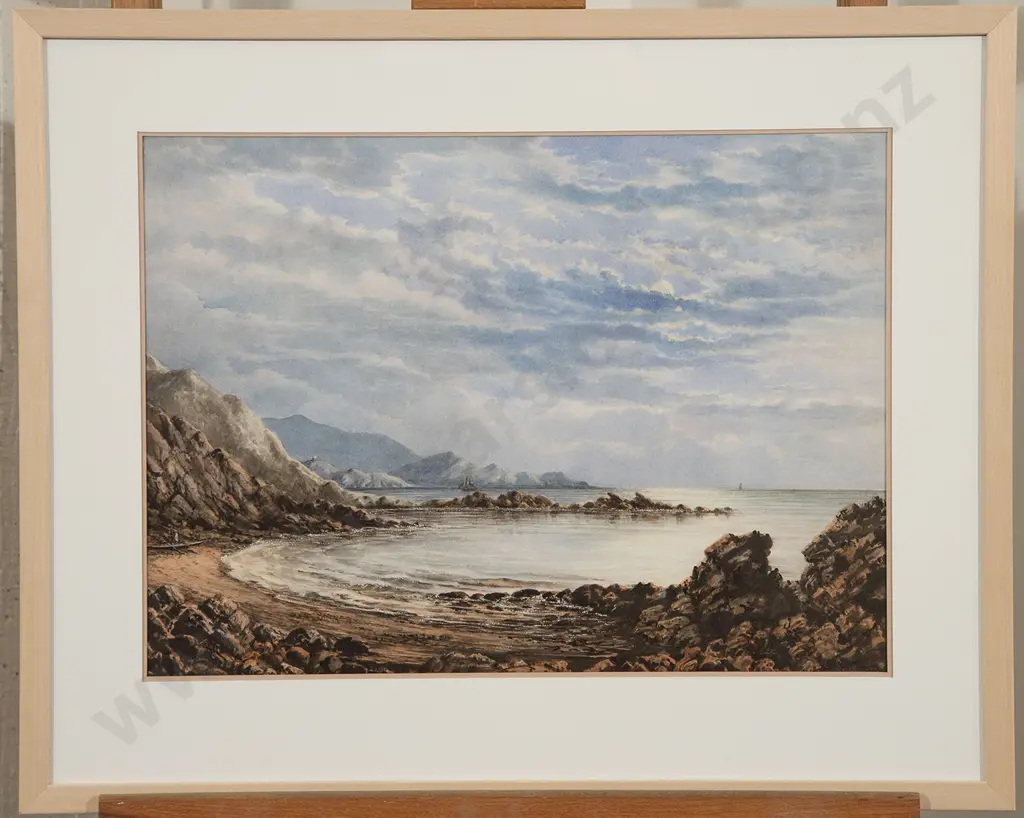 Charles Decimus Barraud (1822-97) - Worser Bay Wellington Image 1++