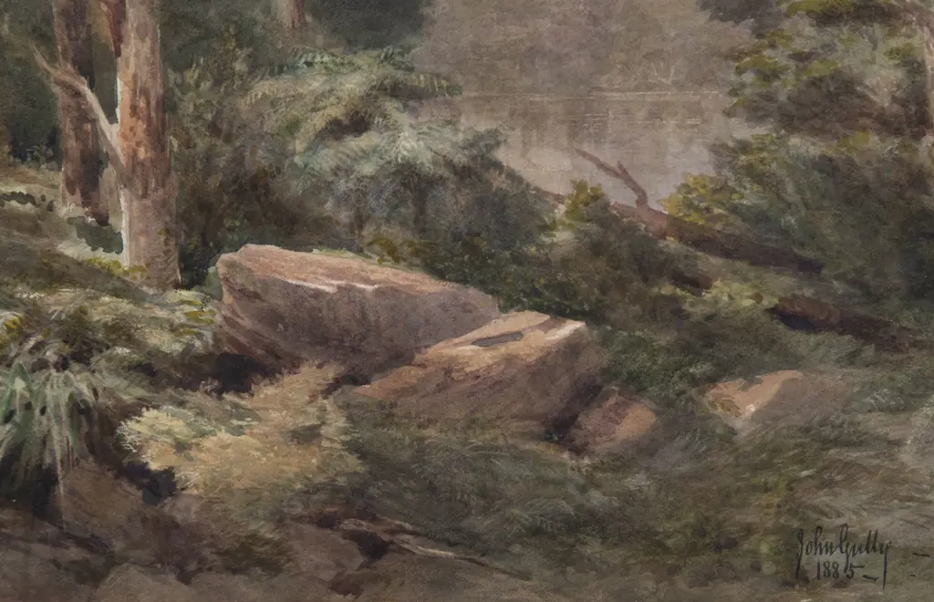 John Gully (1819-88) - Mitre Peak Image 1++