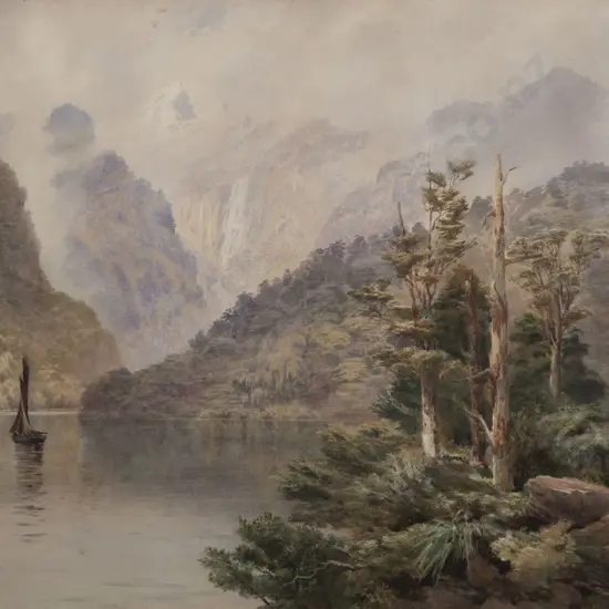 John Gully (1819-88) - Mitre Peak