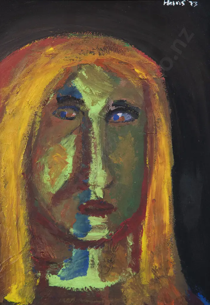 Jeffrey Harris (b 1949) - Untitled Portrait (1973) Image 1++
