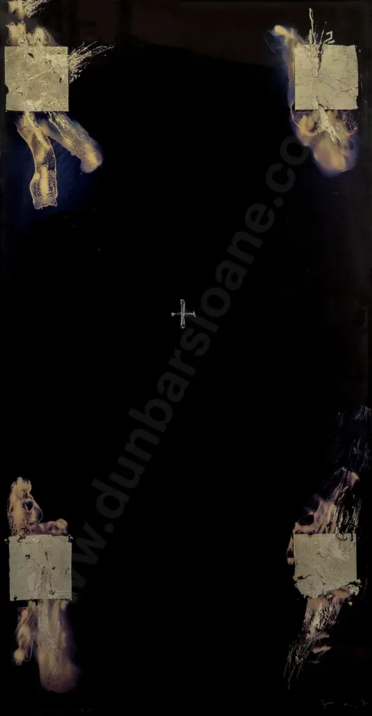 Ralph Hotere (1931-2013) - Night Window Carey's Bay Image 1++
