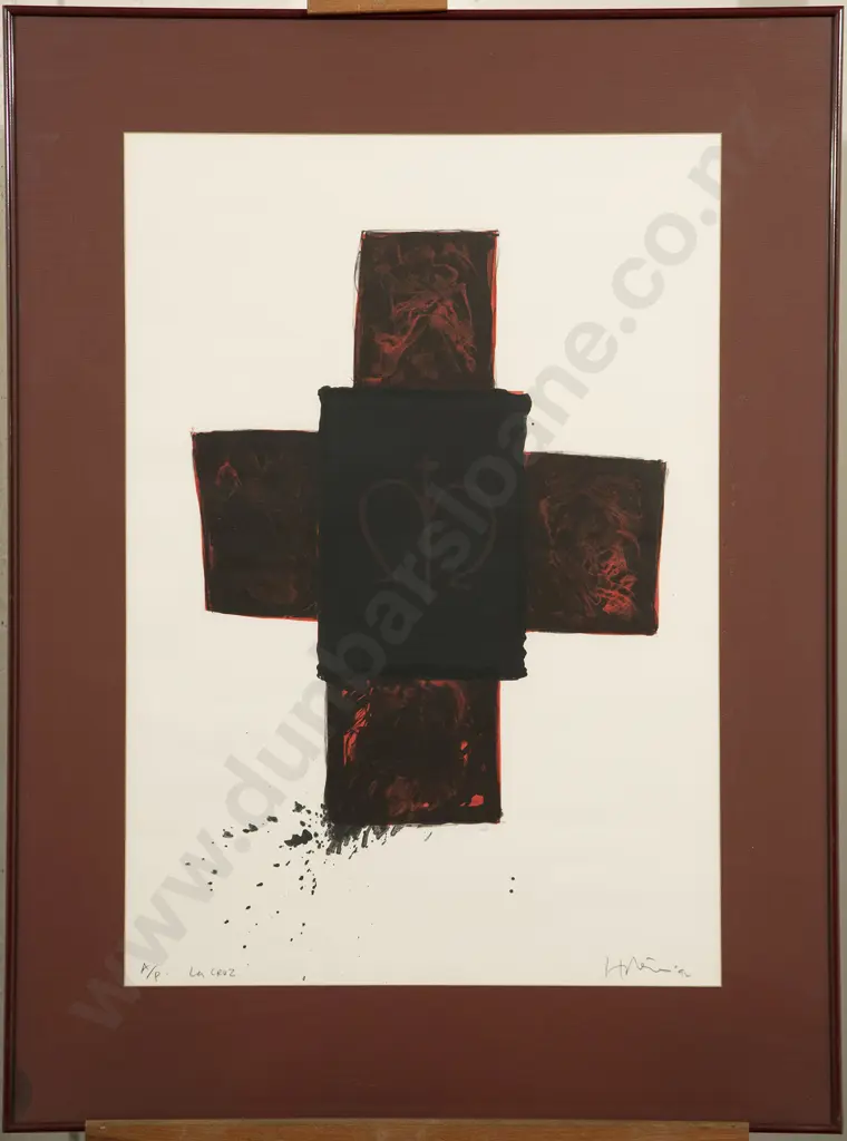 Ralph Hotere (1931-2013) - La Cruz Image 1++