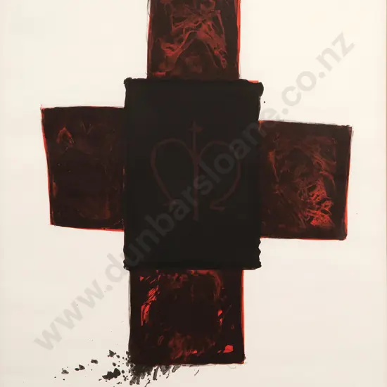 Ralph Hotere (1931-2013) - La Cruz