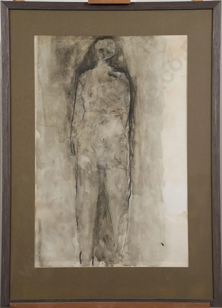 Ralph Hotere (1931-2013) -  Woman Image 1++