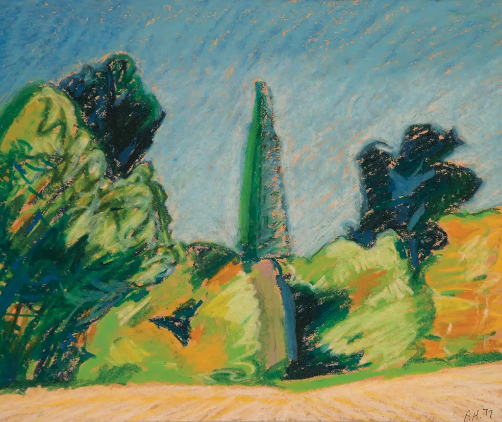 James Patrick (Pat) Hanly (1932-2004) - Garden Image 1++