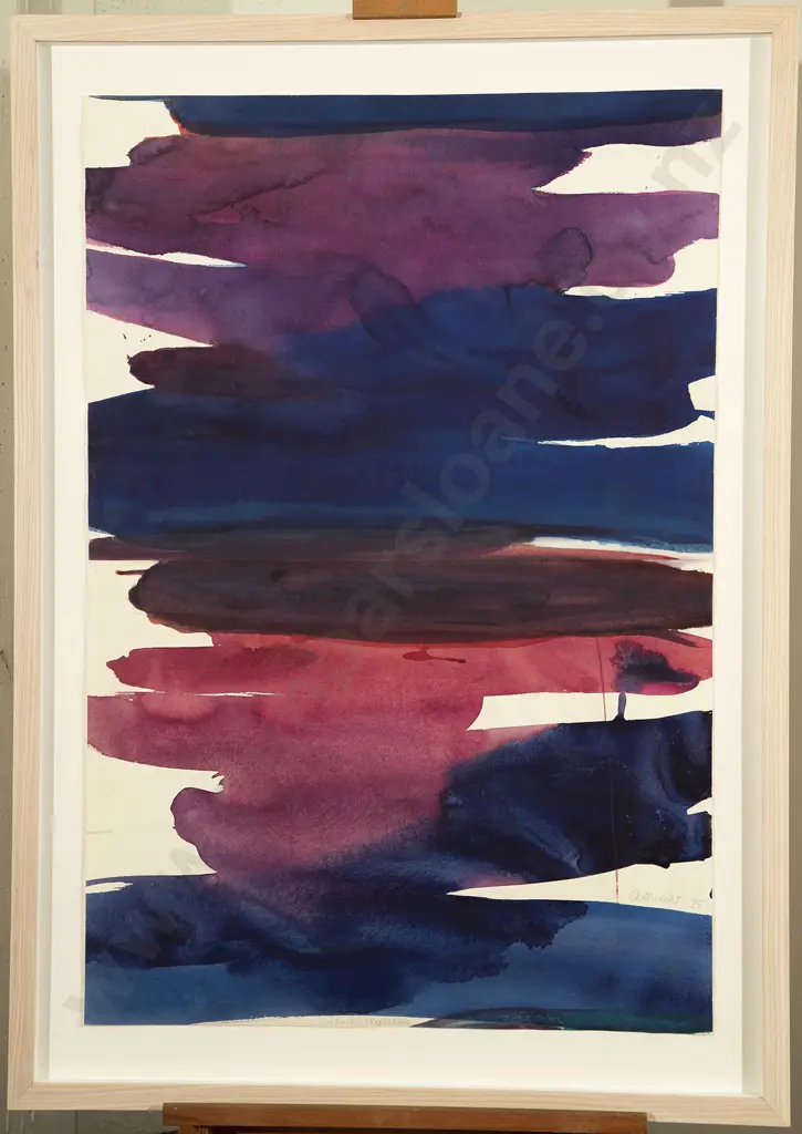 Gretchen Albrecht (b 1943) - Winter Sky / Reflection Image 1++