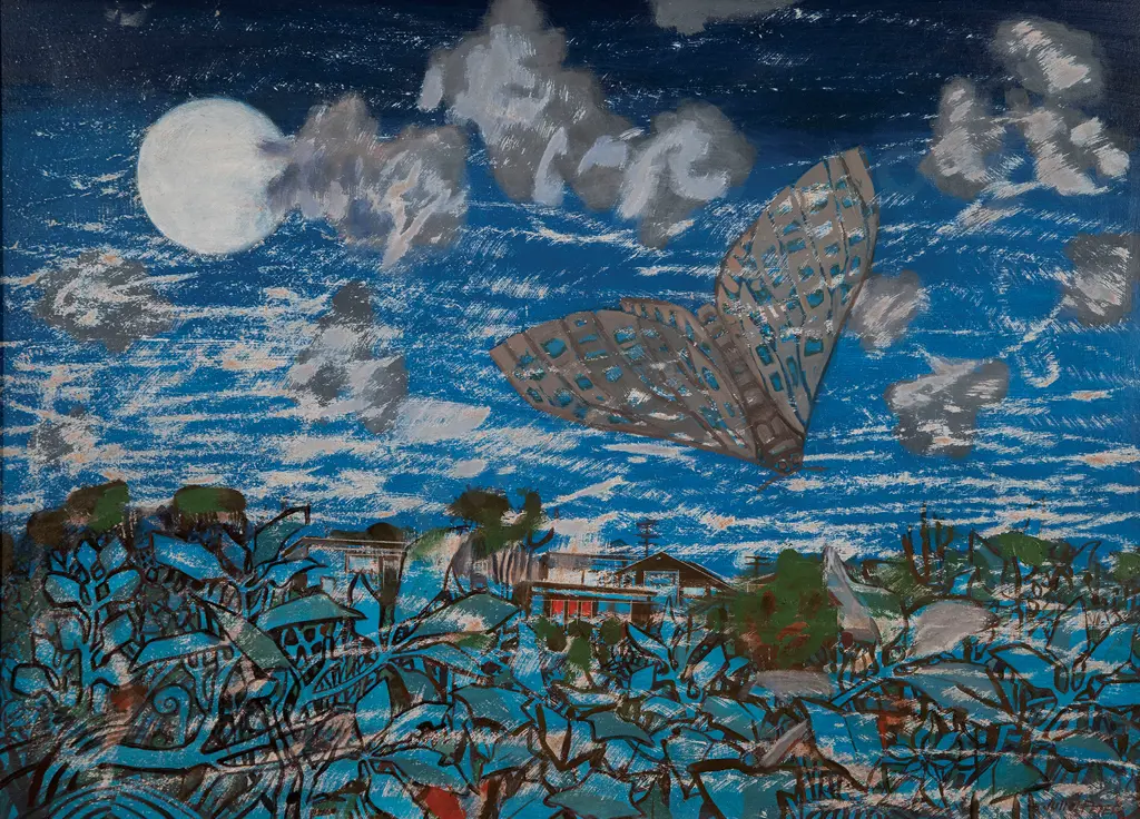 Juliet Peter (1915-2009) - Moth Image 1++