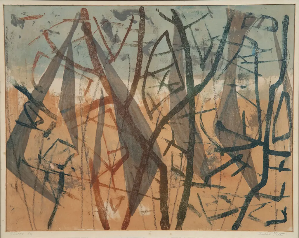 Juliet Peter (1915-2009) - Thorns Image 1++