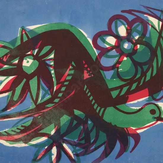 Roy Cowan (1918-2006) - Bird of Paradise