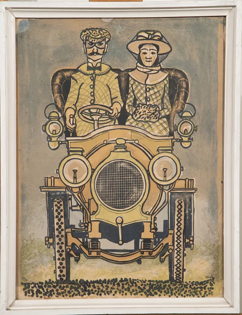 Roy Cowan (1918-2006) - "1910" Image 1++