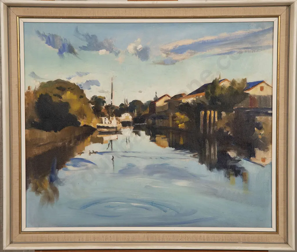 Peter McIntyre (1910-95) - Evening Blenheim Image 1++