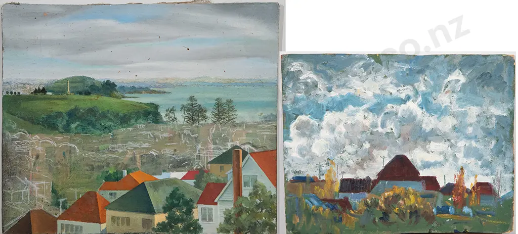 John Weeks (1888-1965) - Untitled (Landscape) & other (2) Image 1++