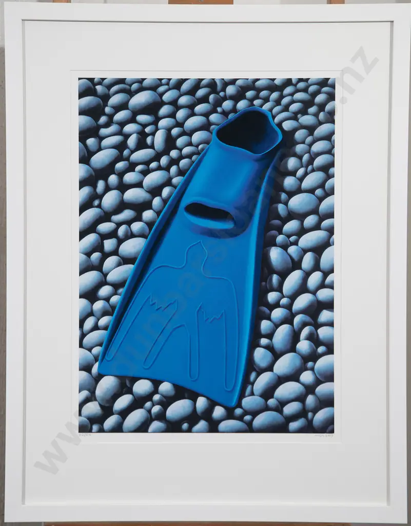 Michael Smither (b 1939) - Blue Flipper Image 1++