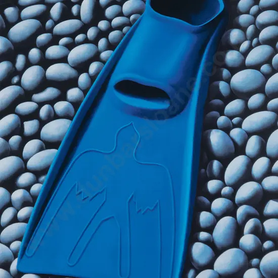 Michael Smither (b 1939) - Blue Flipper