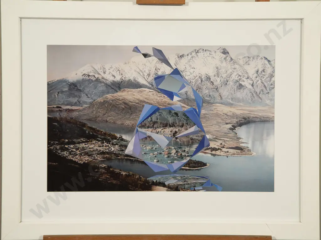 Kate Woods (b 1981) - Abstract Geology (Smithson - Whites Aviation) Image 1++
