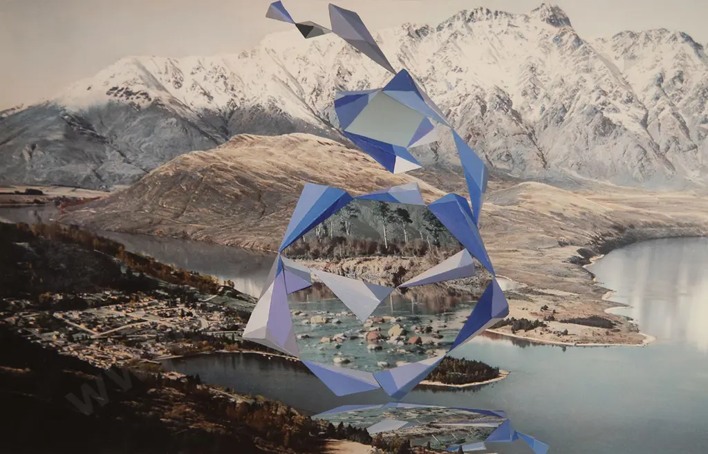Kate Woods (b 1981) - Abstract Geology (Smithson - Whites Aviation) Image 1++