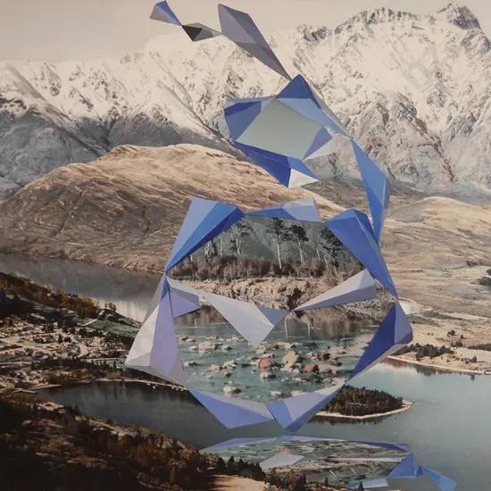 Kate Woods (b 1981) - Abstract Geology (Smithson - Whites Aviation)