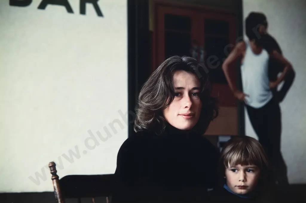 Robin Morrison (1944-93) - Portrait of Robin White and Michael Image 1++