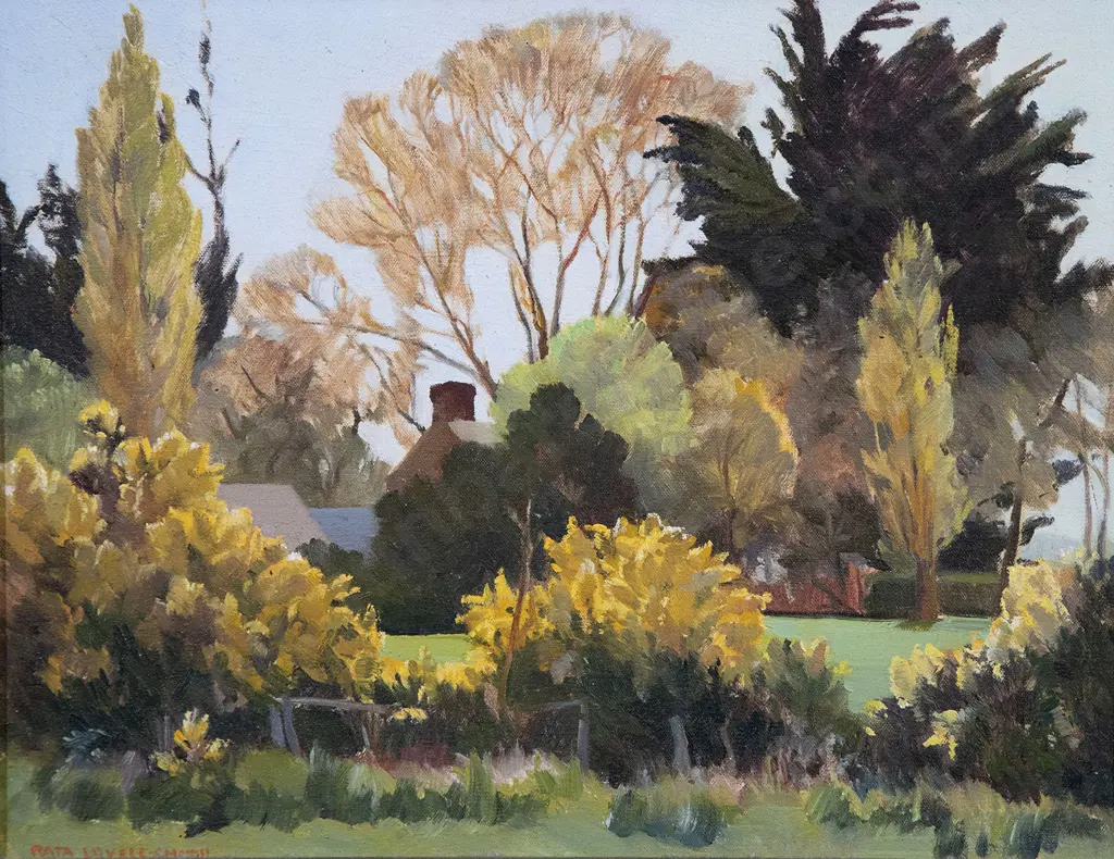 Rata Lovell-Smith (1894-1969) - Up the Farm Harewood Image 1++