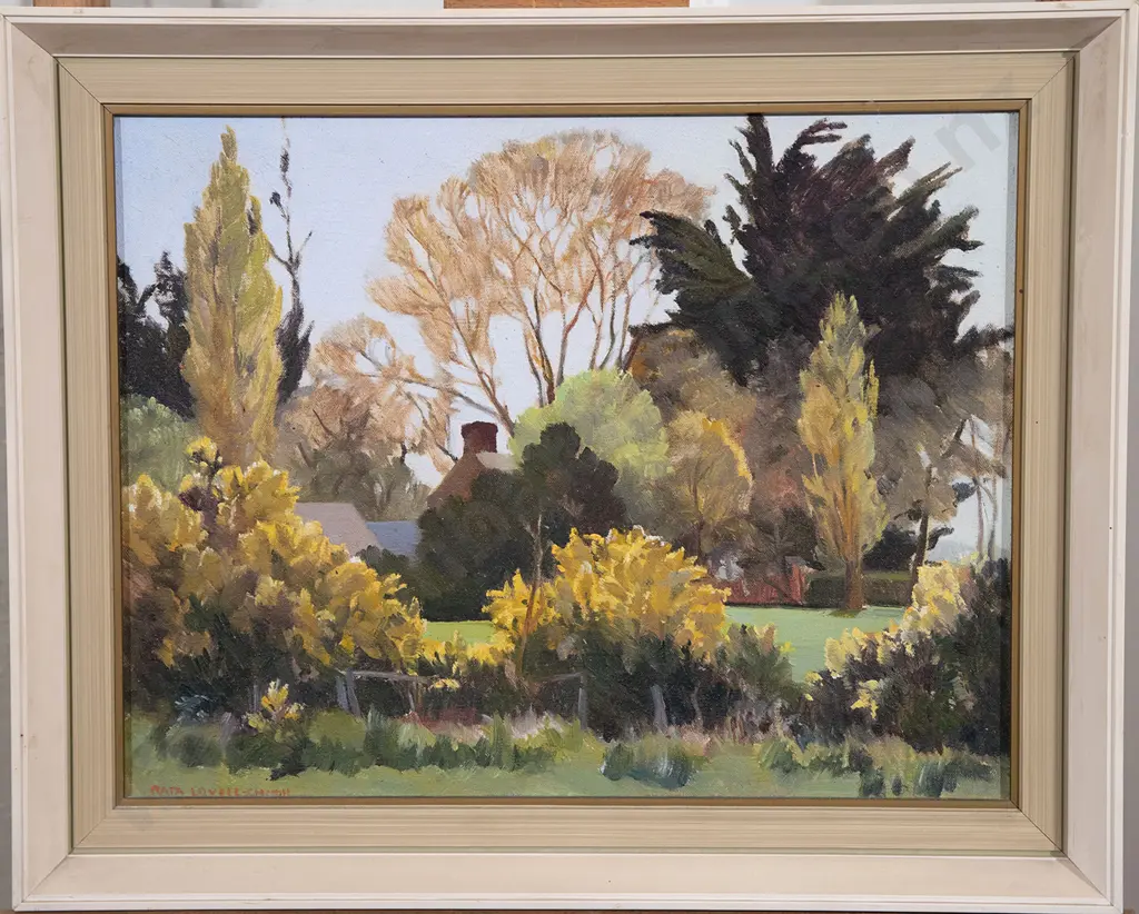 Rata Lovell-Smith (1894-1969) - Up the Farm Harewood Image 1++