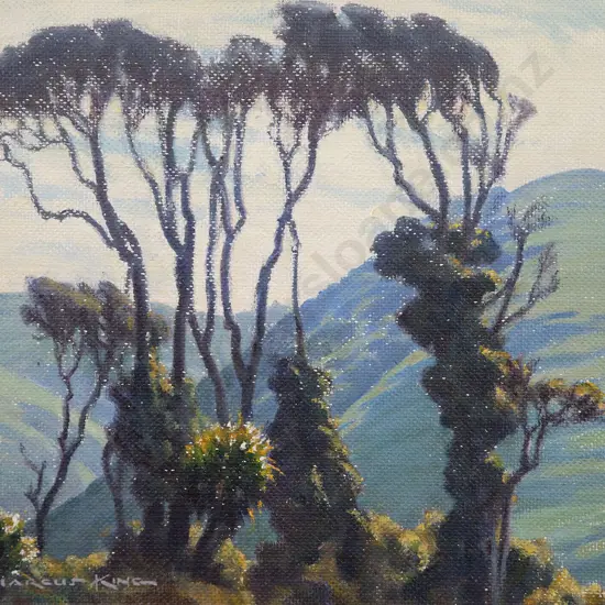 Marcus King (1891-1983) - Tree Pattern Waikanae
