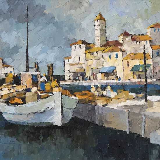 Tom Esplin (1915-2005) - Souvenir of Thassos Greece