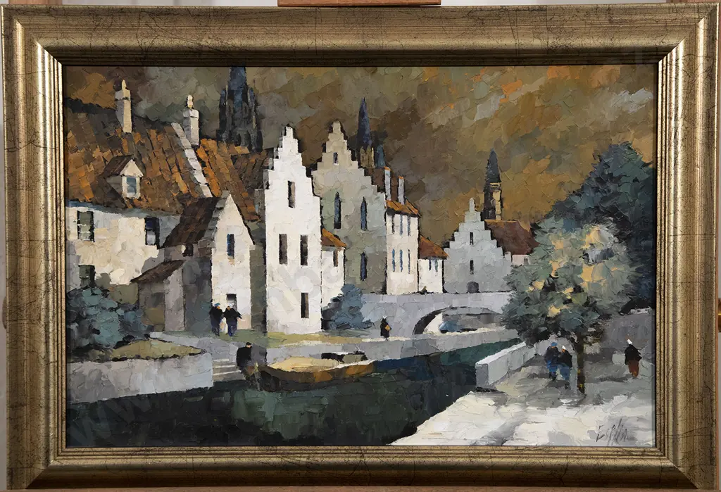 Tom Esplin (1915-2005) - Evening Walk Image 1++