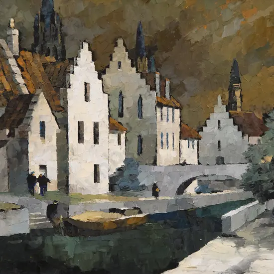 Tom Esplin (1915-2005) - Evening Walk