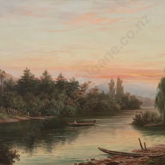W G Baker (1864-1929) - Waikato River